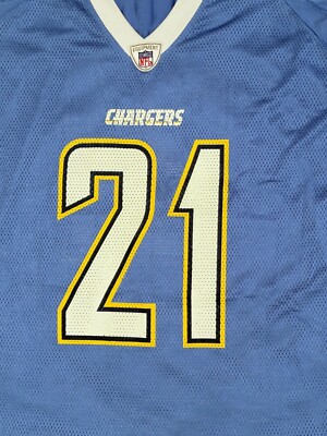 LaDainian Tomlinson #21 San Diego Chargers Reebok Powder Blue Size