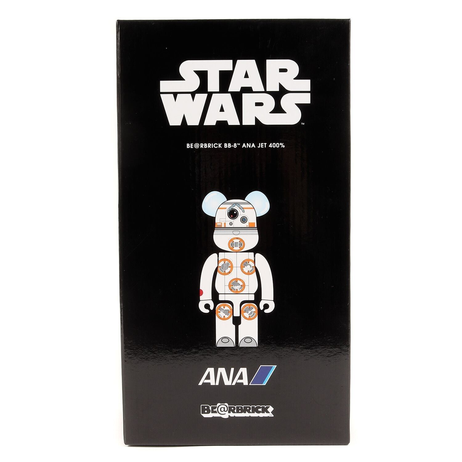 MEDICOM TOY BE@RBRICK BB-8 TM ANA JET 400％ STAR WARS ANA JAPAN Limited NEW