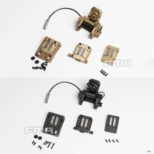 FMA Tactical Functional GSGM ANVIS 6/9 NVG Mount  3 Helmet Mounts BK/DE
