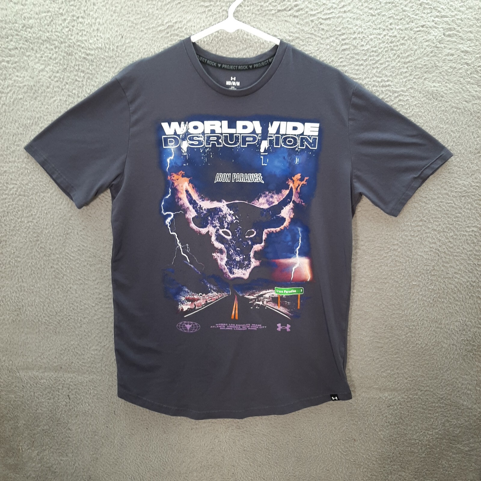 Dwayne Johnson The Rock Project T Shirt The Rock Johnson Project