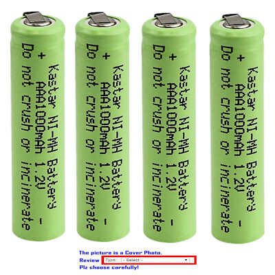 Kastar Battery Ni-MH 1.2V 1000mAh Replacement for High power static applications