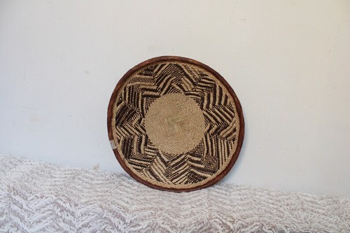 Wall Basket Decor Wicker Boho Hanging Baskets Rattan Woven Farmhouse Set of 5 - Photo 10 sur 13