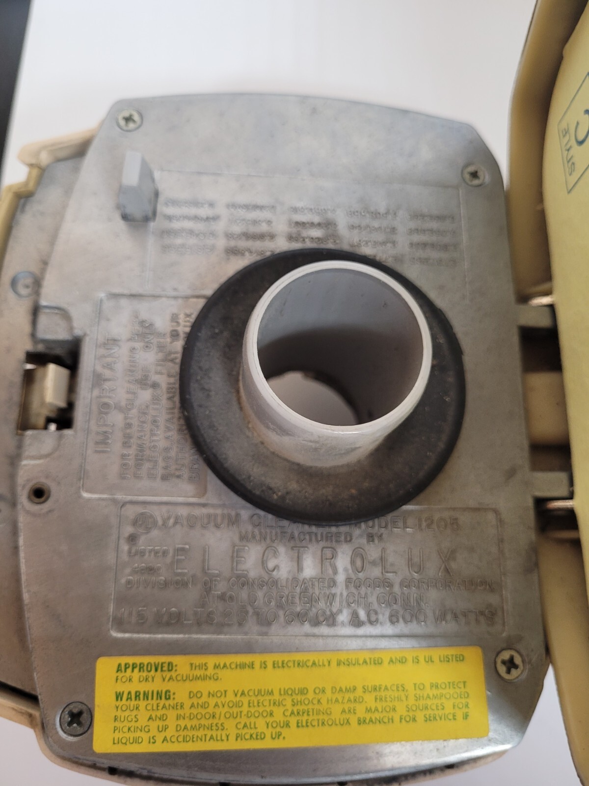 Vintage Electrolux 50th Jubilee Canister Vacuum Cleaner Base Only model