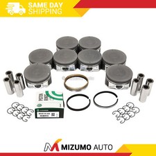 Pistons w/ Rings fit 99-04 Chevrolet Tahoe GM...