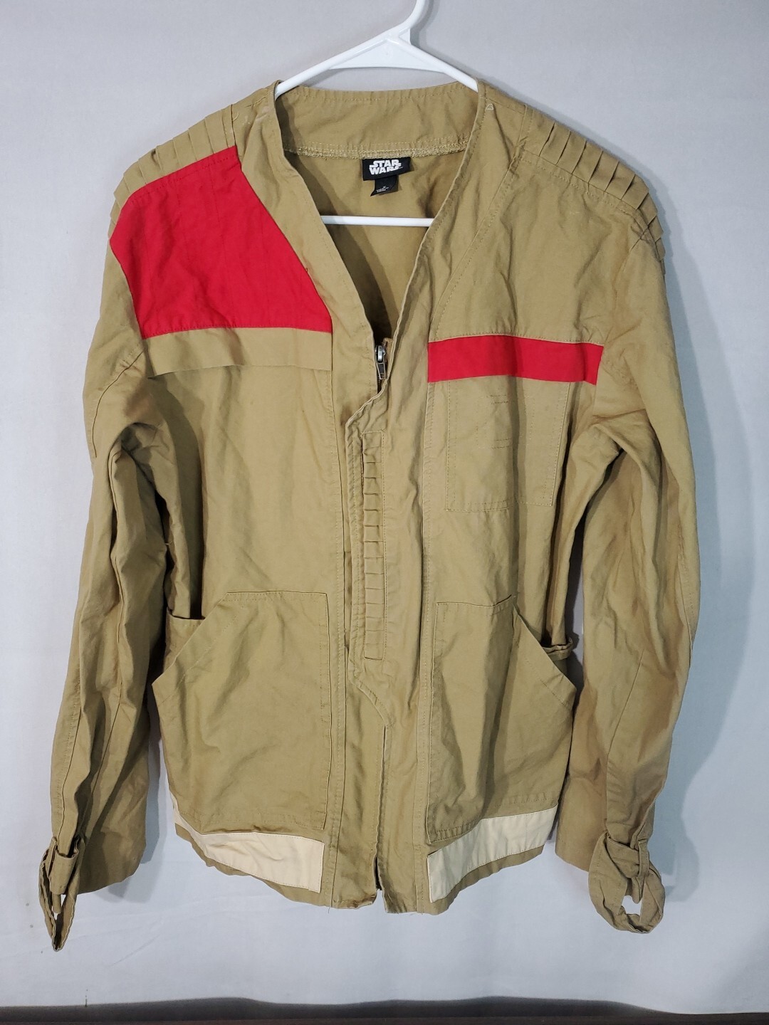 Star Wars Finn Track Jacket Force Awakens Cosplay Men's Size Small