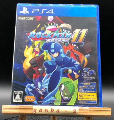 Rockman 11 (Mega man 11) (Sony Playstation 4 PS4,2018) from japan