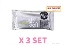 PADICO HEARTY SOFT WHITE AIR DRYING MODELING PAPER CRAFT CLAY 180g X 3 SET