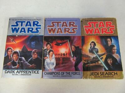 COMPLETE SET of (3) STAR WARS JEDI ACADEMY SERIES Sci Fi Books KEVIN J. ANDERSON | eBay