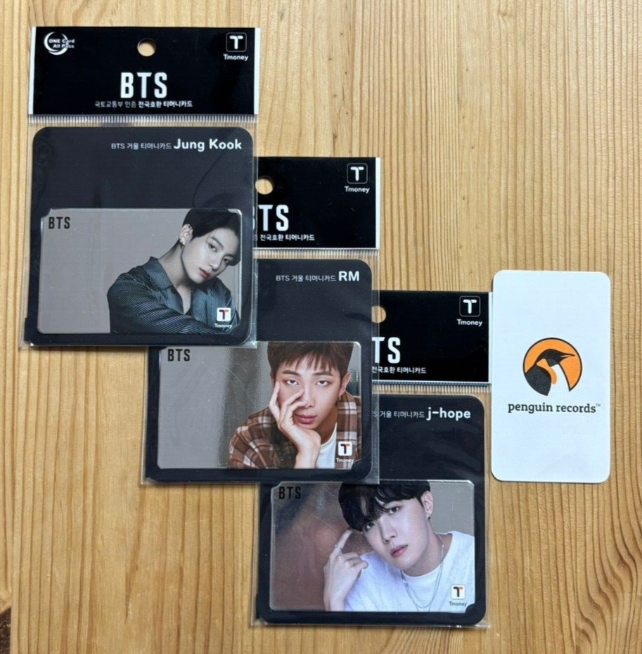 BTS - 2021 BE T-MONEY MIRROR KOREA TRANSPORTATION CARD CU V