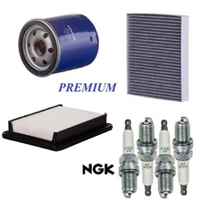 Tune Up Kit Filters Spark Plugs For CHEVROLET SPARK L4 1.4L 2016-2022