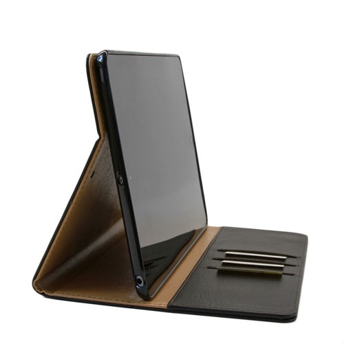 Premium Leder Cover Apple iPad Pro 9.7“ Tablet Schutzhülle Case Tasche schwarz - Bild 6 von 11