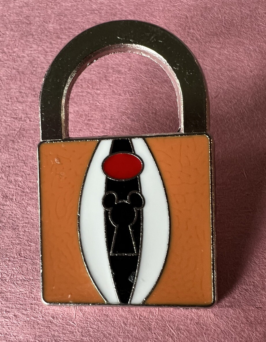 Disney Trading Pin Mystery Trading Character Lock Chip