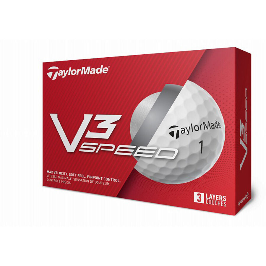Tayler Made V3 Speed Golf Balls 1Dozen / 12 Balls White | eBay