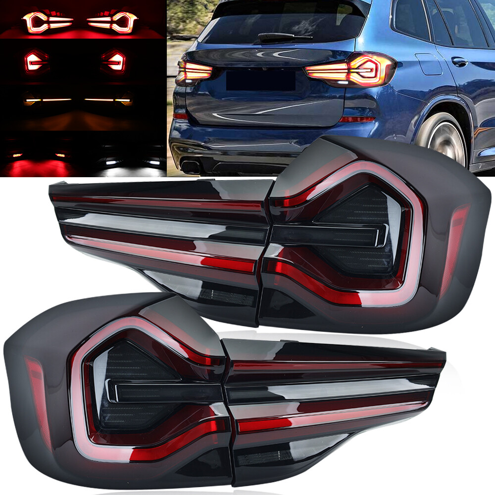 2018-2021 BMW X3 F25 G01 G08 4PCS Rear Tail Light Brake Lamp LED