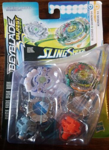 Beyblade Burst Turbo BLIZZARD-X G4 & KERBEUS K4 Dual Pack - Picture 1 of 1