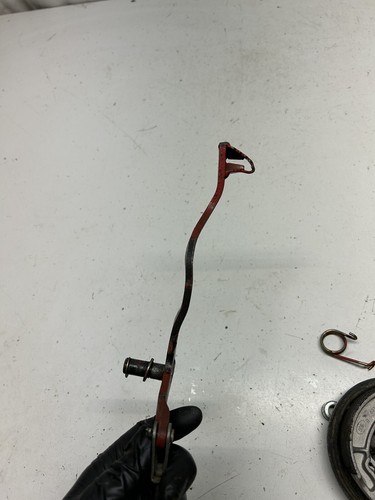 1990 90 Yamaha RT180 RT 180 rt OEM Rear Back Brake Drum Pedal Arm Rod Spring #3 - Picture 10 of 14
