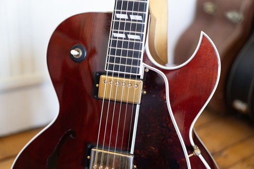 Guitarra Gibson L-4 CES 1997 Wine Red Archtop (L-5 CES) - Imagen 5 de 23