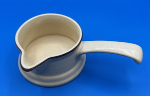 Pfaltzgraff Gravy Sauce Syrup Butter Bowl with Pour Spout Village Brown