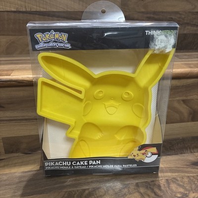 Thinkgeek Pokemon Pikachu Silicone Cake Pan Mold Dishwash Microwave Safe