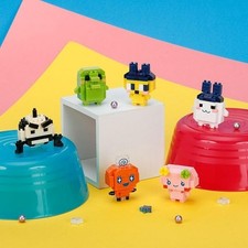 Kawada Nanoblock Tamagotchi Complete Box Set All 6 Types NBMC 79S Japan
