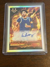 2022 Bowman U Basketball Heat Check Johnny Juzang Autograph Card # 05/99