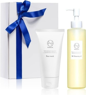 NANOA Gift Set Cell Cleansing Oil Facial Foam Moisturizing EGF Skincare Japan
