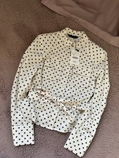Zara Ausverkaufte Hemdjacke mit Tupfen Gr. S Neu mit Etikett