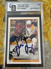 1993-94 Upper Deck - Jaromir Jagr #139 Autographed And Authenticated