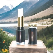 LOT OF3 Revlon Super Lustrous Shine Lipstick 0.11 oz 001 EA SPARKLING QUARTZ.