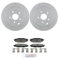 Bosch Rear Disc Brake Rotors & Ceramic Brake Pads Kit For Crosstrek Impreza