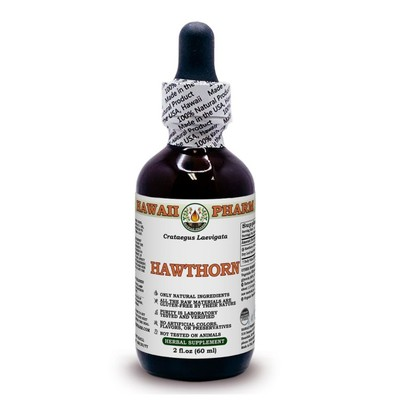 #ad Hawthorn Alcohol FREE Liquid Extract Hawthorn Crataegus Laevigata Dried Leaf $159.95