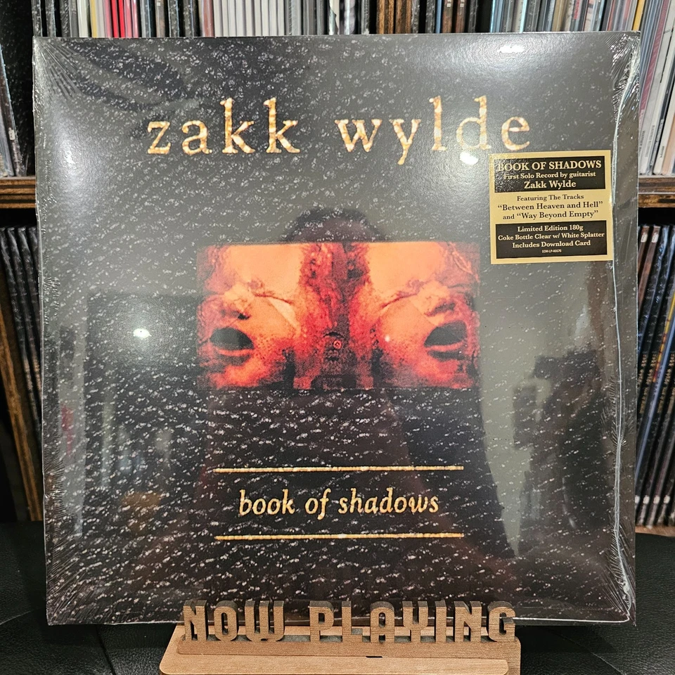 ZAKK WYLDE Book of Shadows LIMITED Colored Vinyl Record 2LP NEW/SEALED zack wild - Image 3 of 4