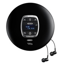 Jensen Portable CD Player Bluetooth 5.0 Matte Black Limited Edition Series 