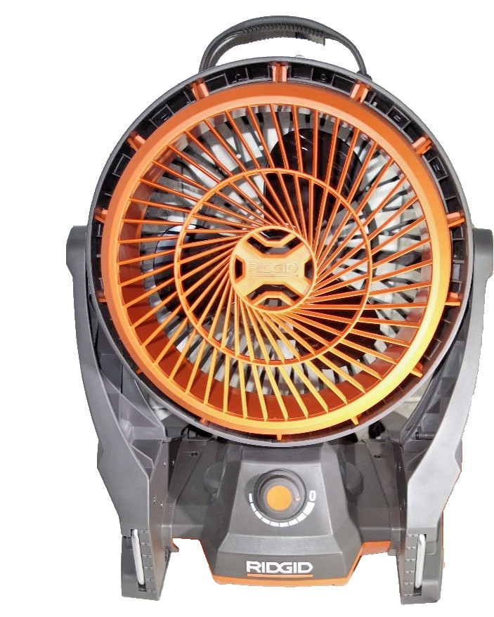 RIDGID R860720 GEN5X 18 Volt 18V Cordless/Corded Hybrid Jobsite Fan Bare Tool
