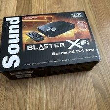 Creative Sound Blaster X-Fi Surround 5.1 Pro scheda audio USB SB1095 parti/riparazione