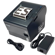 TESTED Epson TM-T88VII M371A Compact POS Thermal Receipt Printer LAN USB Serial
