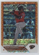 2023 Topps Pro Debut Chrome Orange Mini-Diamond Refractor 7/25 Juan Guerrero 1w4