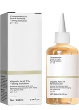 8.0 Fl Oz Glycolic Acid Toning Solution,240ML  Glycolic Acid 7%