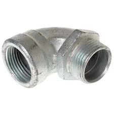 Zoro Select RMC 90 Deg Elbow, 3/4 in, Ma