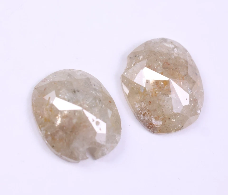 1.60 CT Salt And Pepper Diamond Loose Oval Shape Diamond Fancy Natural Diamond - Image 3 of 4