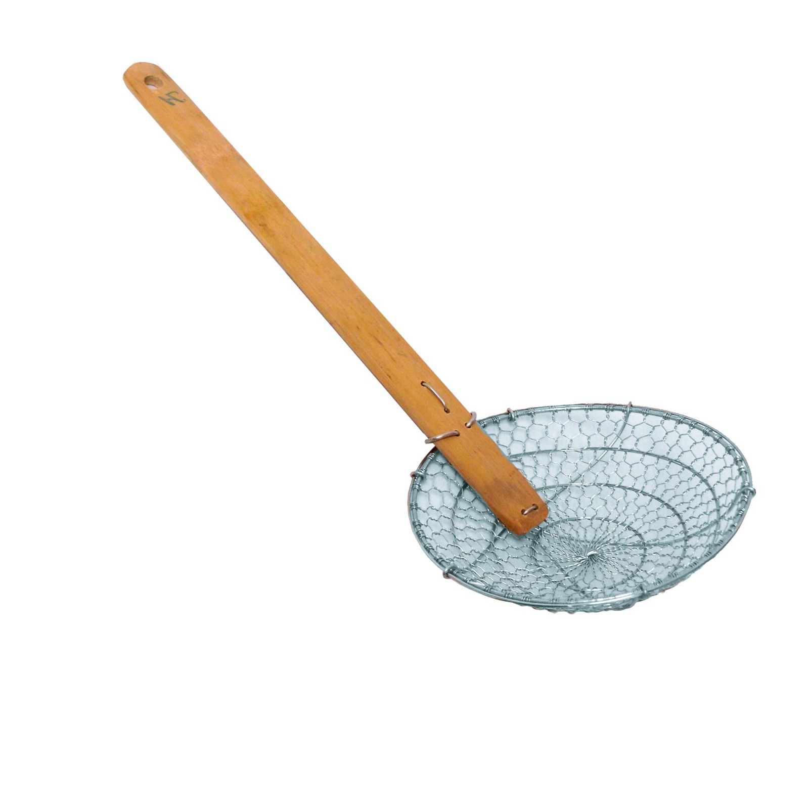 THUNDER GROUP BAMBOO HANDLED SKIMMER 14-INCH SLSKR014 - Scratch & Dent