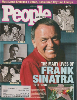 People Magazine The Many Lives of Frank Sinatra June 1998 KL6275