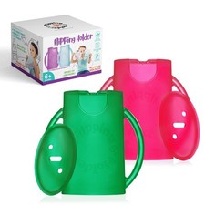 Flip  Grip Squeeze Proof Food Pouch Holder for Toddlers, Babies, Kids, Mess-Fre