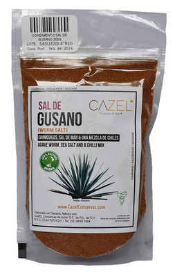 Sal De Gusano 200 G Agave Worm Salt 7 Oz