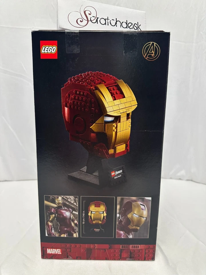 NUEVO Sellado - Casco LEGO IRONMAN 76165 - MARVEL Avengers - RARO Retirado Foto 3 de 4