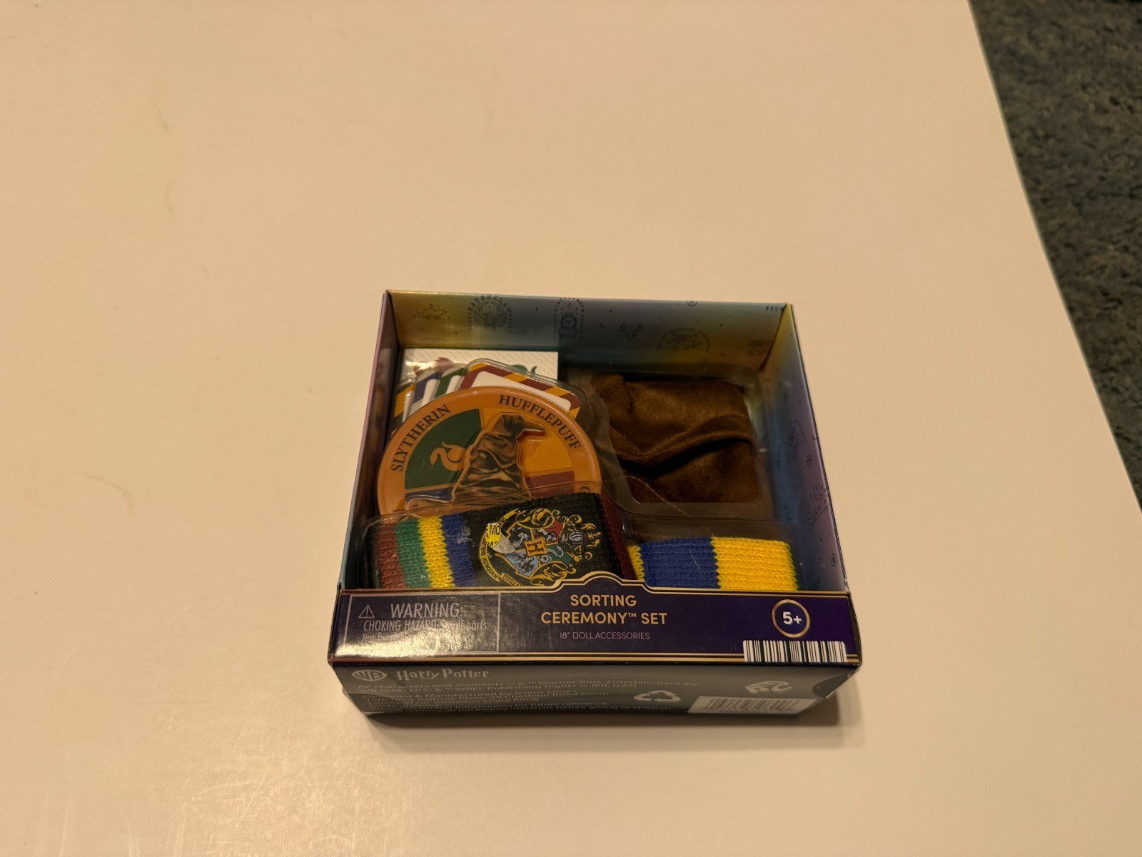 HARRY POTTER Hogwarts Sorting Ceremony Set Accessories for 18