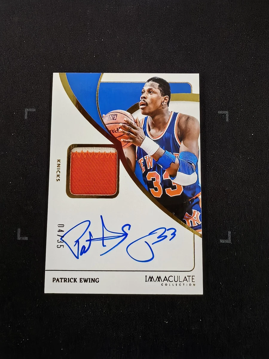 Panini Patrick Ewing Basketball Sports Trading Cards for sale | eBay