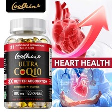 Ultra CoQ10 100mg - Cardiovascular Heart Health,Extra Strength Absorption