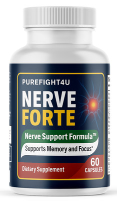 Nerve Forte Supplement, Nerve & Cognitive Formula Support - 60 Capsules