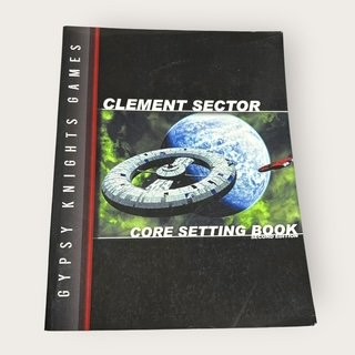 Clement Sector Second Edition Core Setting Book Sci-Fi RPG Gypsy Knights Games